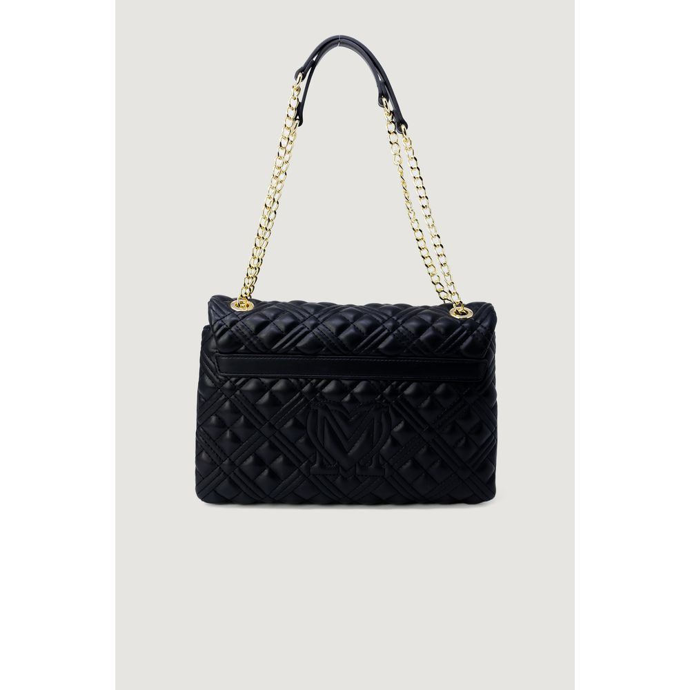 Goldfarbene Handtasche aus Polyethylen
