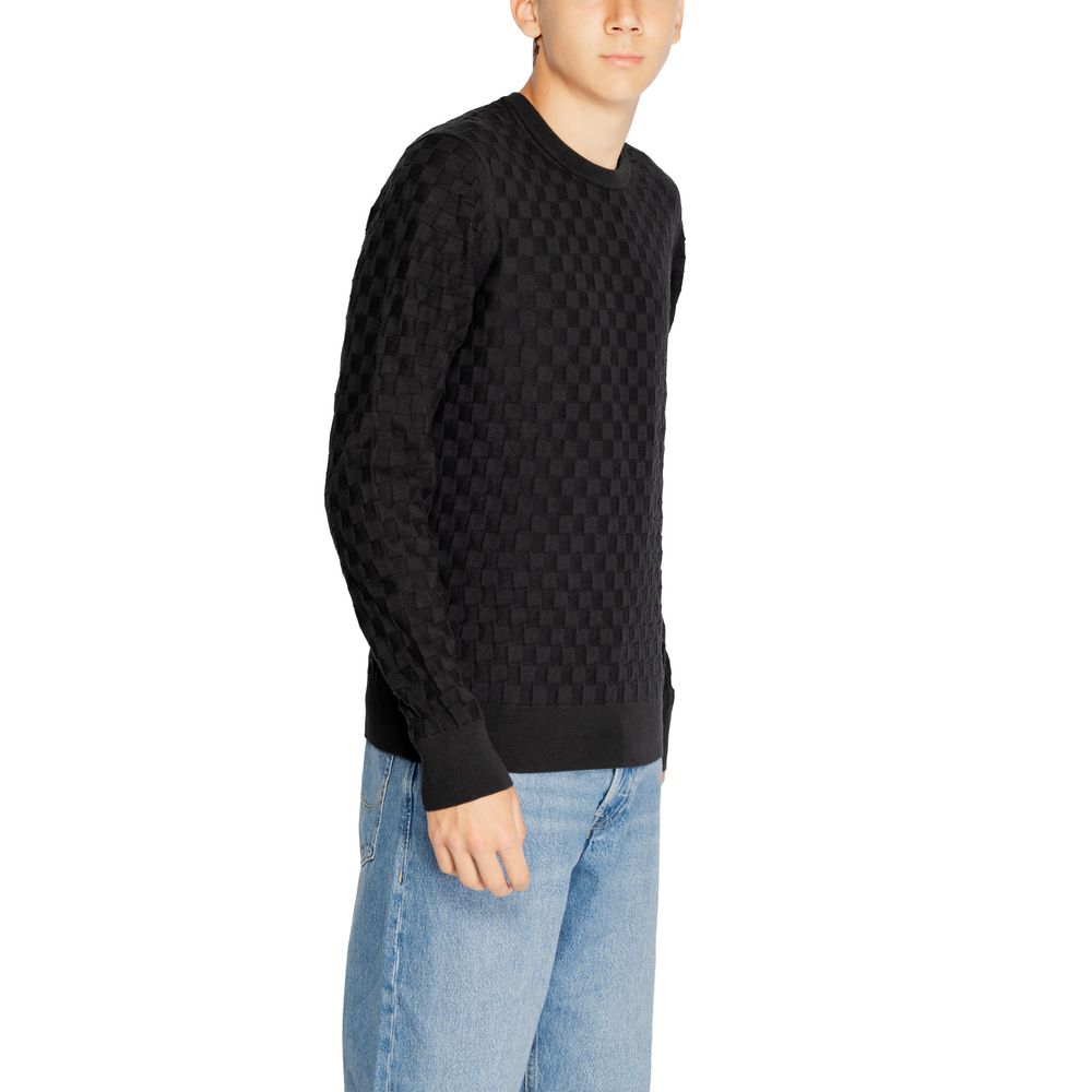 Schwarze Sportbekleidung aus Bio-Baumwolle