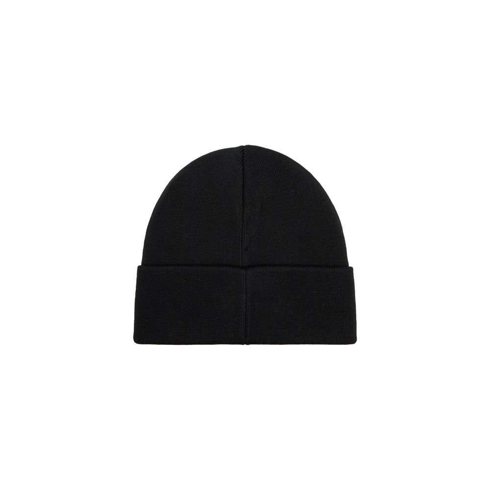 Schwarze Baseballmütze aus recyceltem Polyester