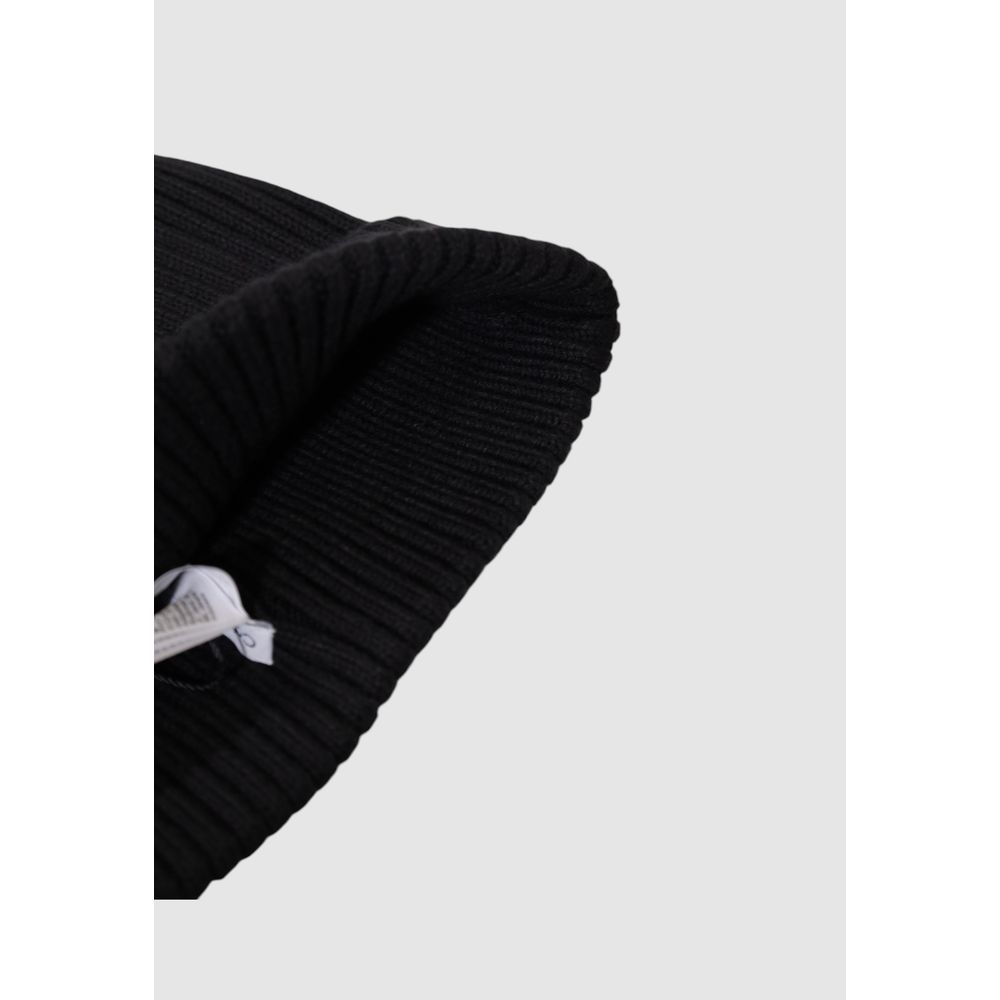 Schwarze Baseballmütze aus Bio-Baumwolle