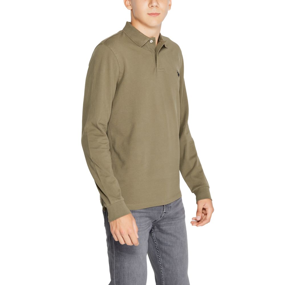 Green Cotton Long Sleeve