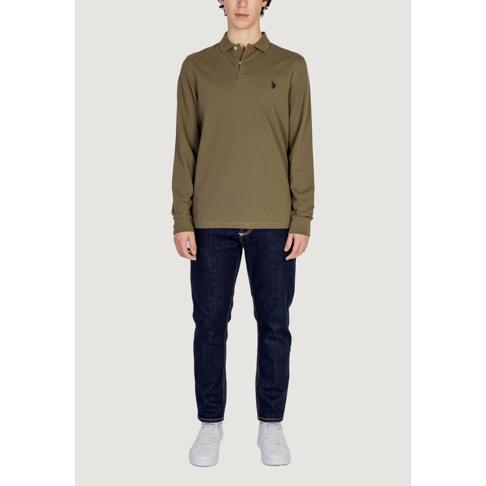 Green Cotton Long Sleeve