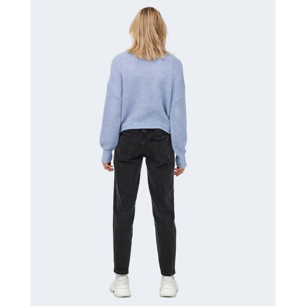 Blaue Marabu-Strickjacke