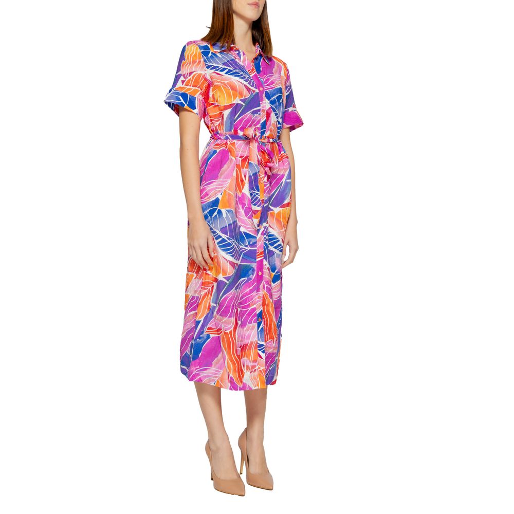 Multicolor Viscose Long