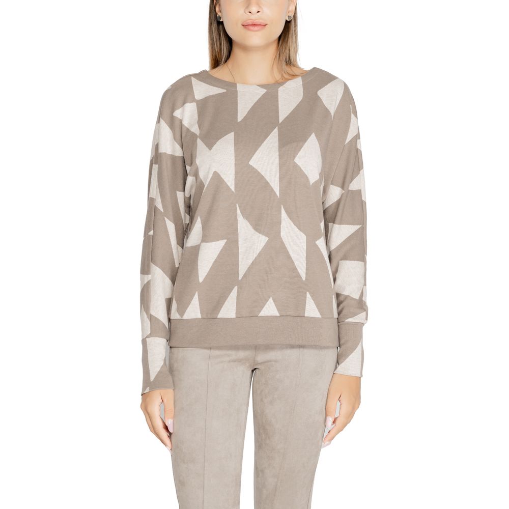 Brown Polyester Sportswear