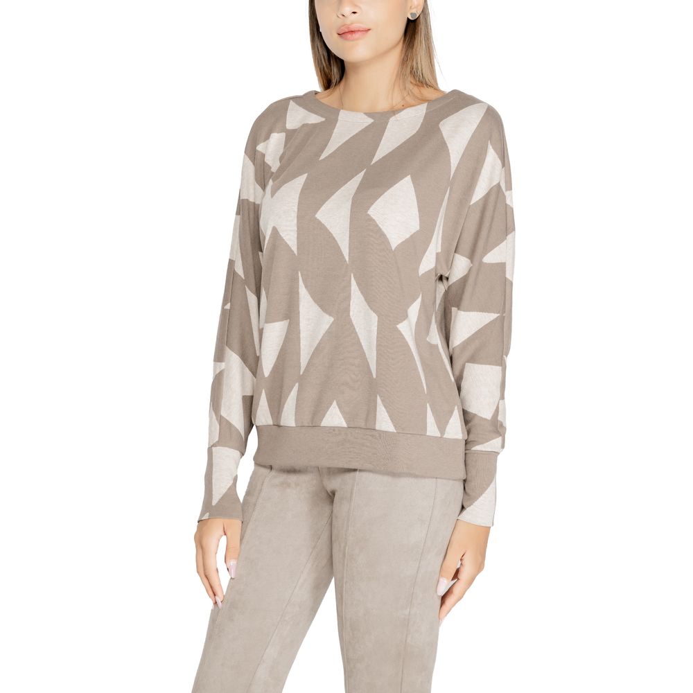 Brown Polyester Sportswear