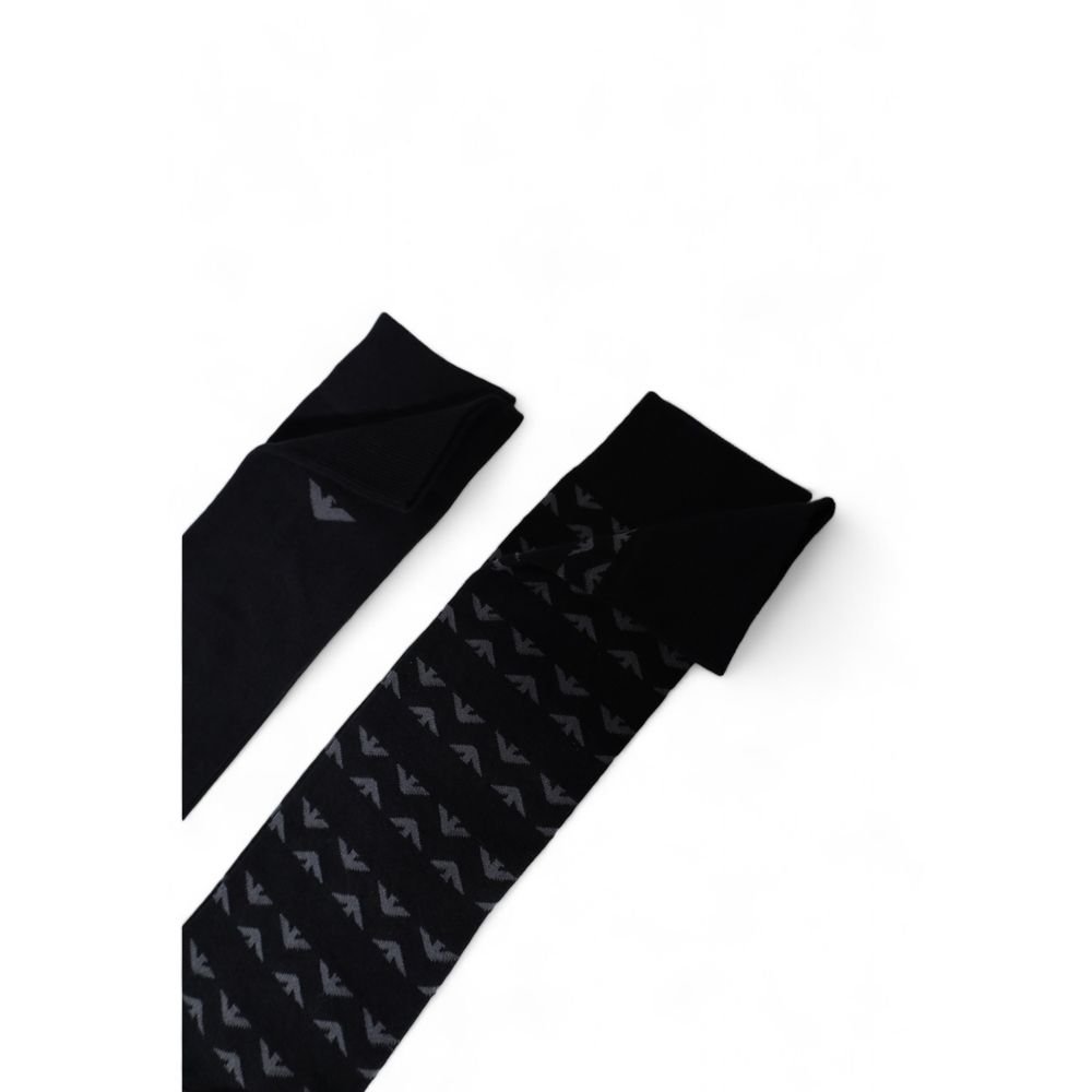 Schwarze Baumwollsocke