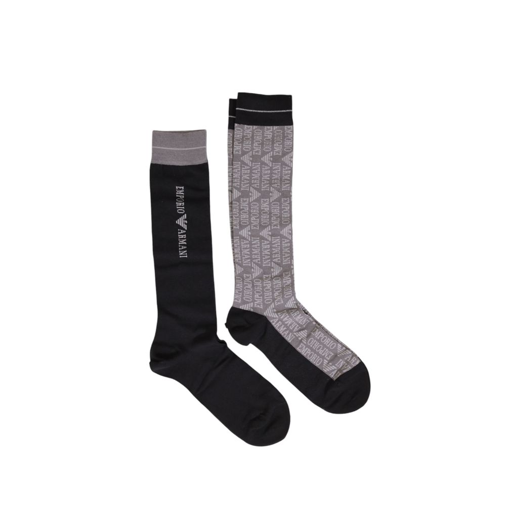Schwarze Baumwollsocke