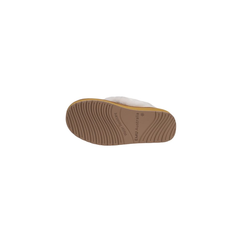 Beige Wildleder Plateau