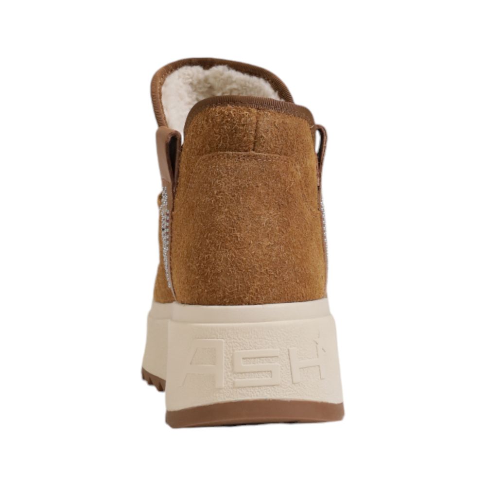 Braune Wildleder-Stiefeletten