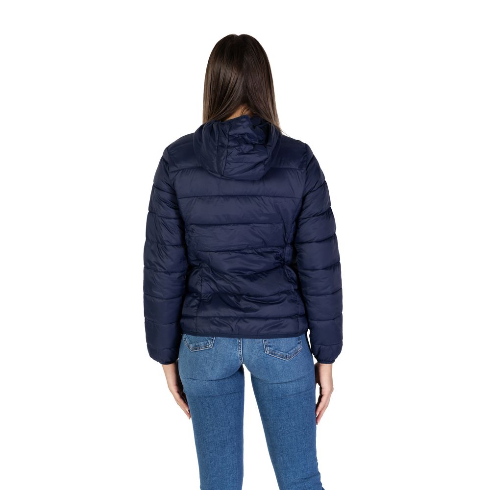 Blaue Nylonjacken & Mäntel