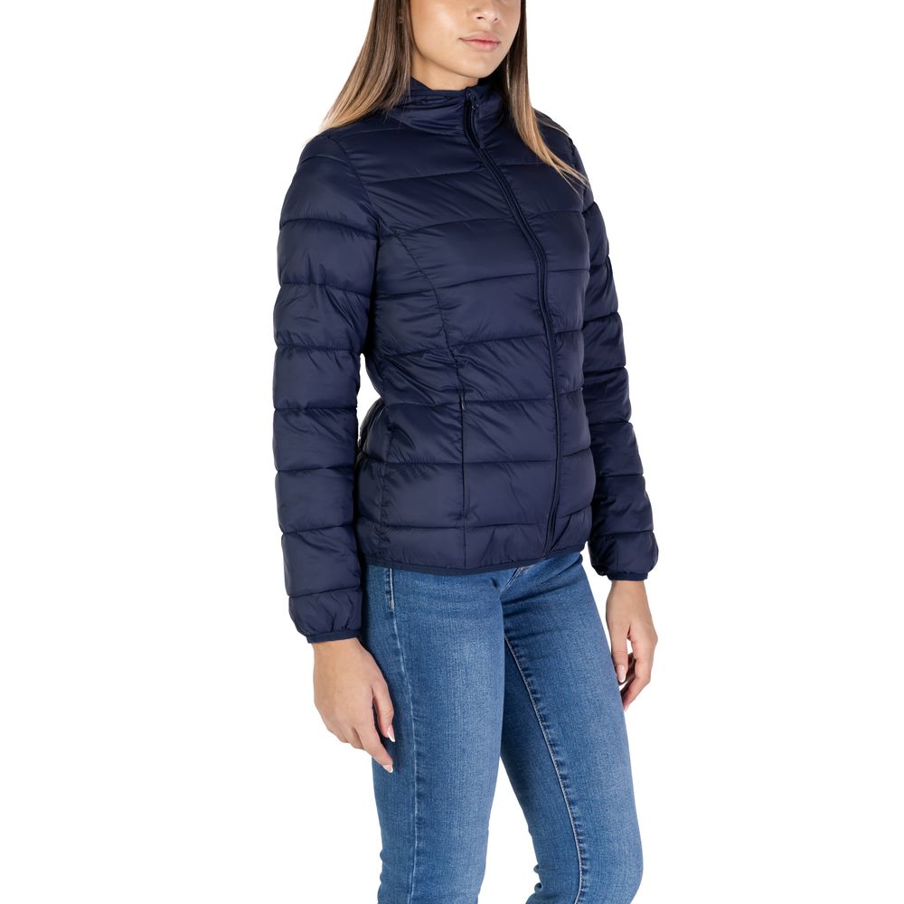 Blaue Nylonjacken & Mäntel