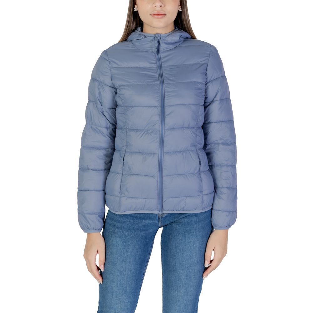 Blaue Nylonjacken & Mäntel