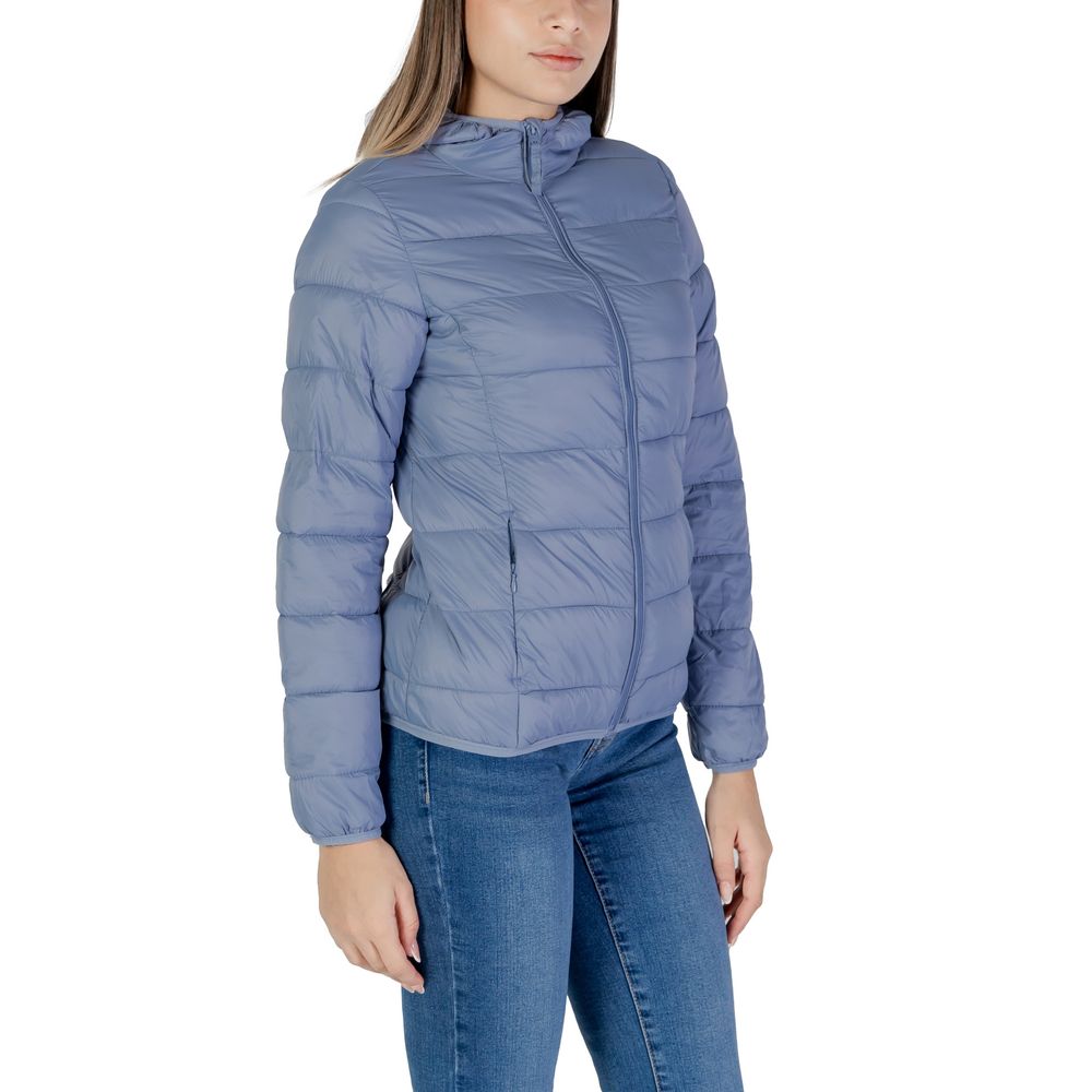 Blaue Nylonjacken & Mäntel