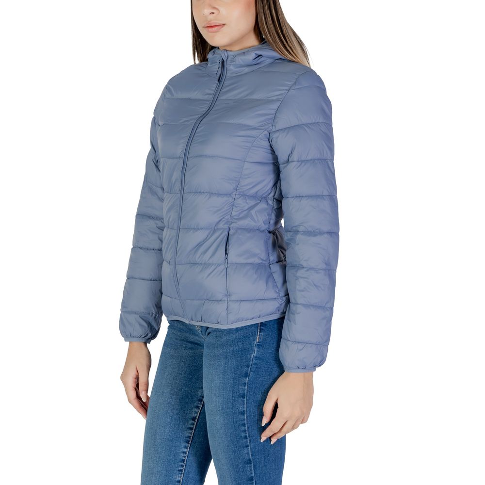 Blaue Nylonjacken & Mäntel