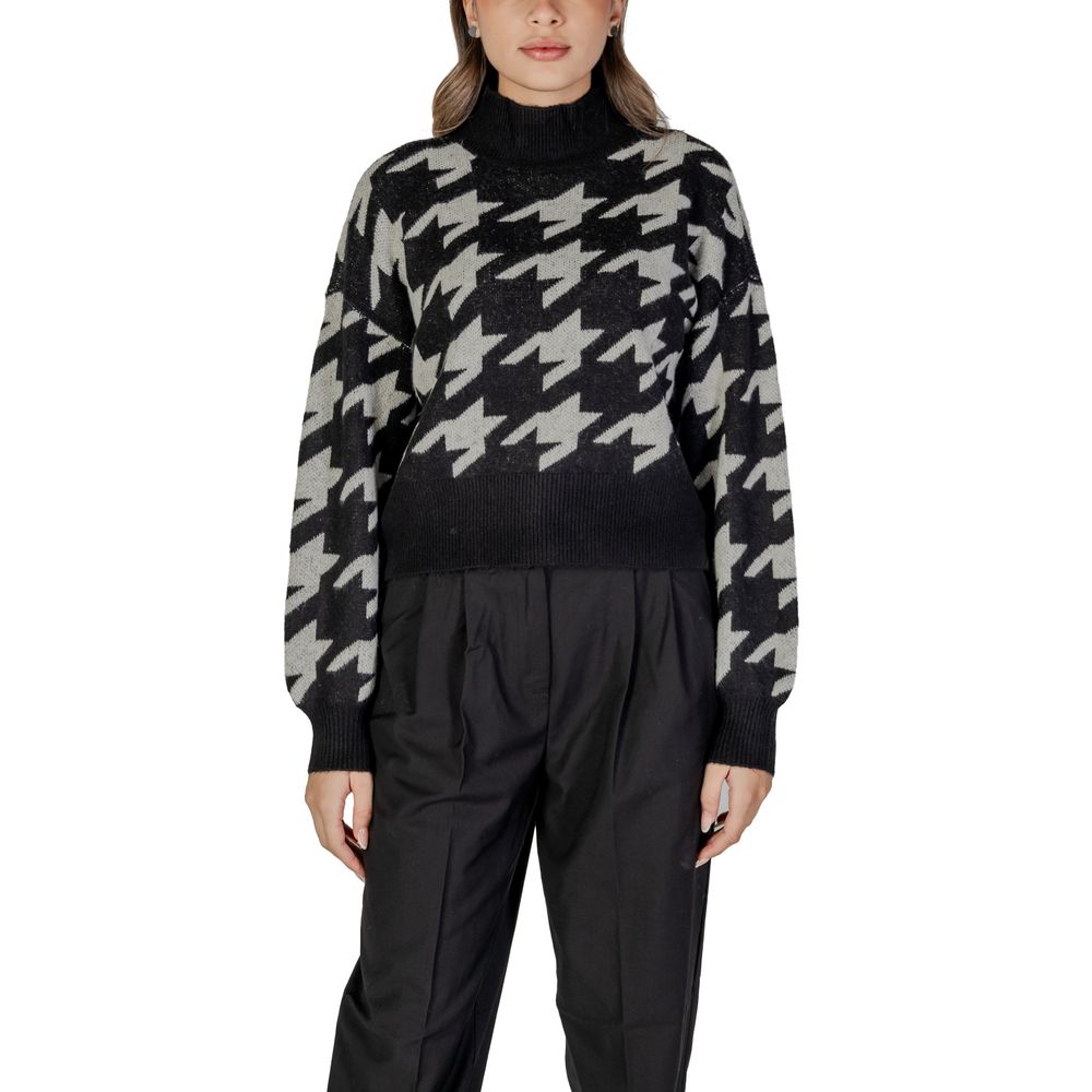 Schwarzer Marabu-Pullover