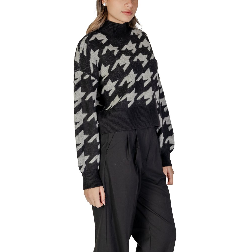 Schwarzer Marabu-Pullover
