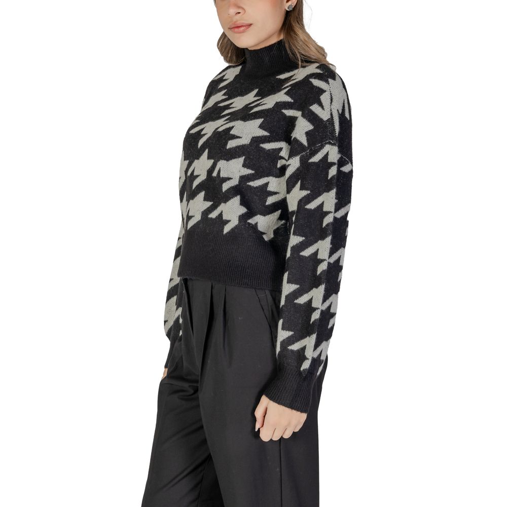 Schwarzer Marabu-Pullover