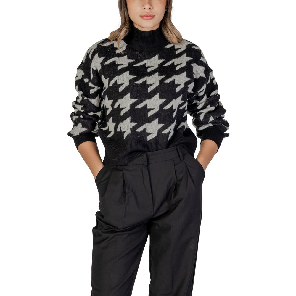 Schwarzer Marabu-Pullover