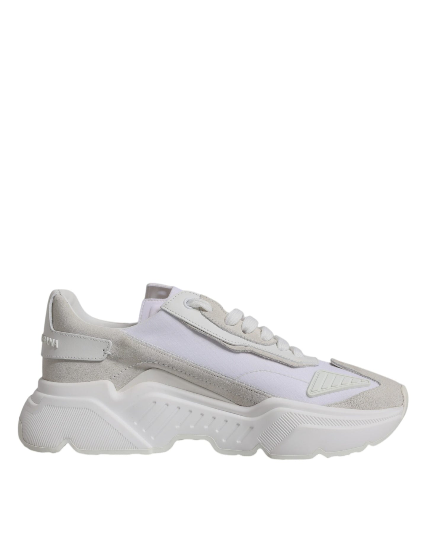 Weiße Daymaster Low Top Sneakers aus Leder