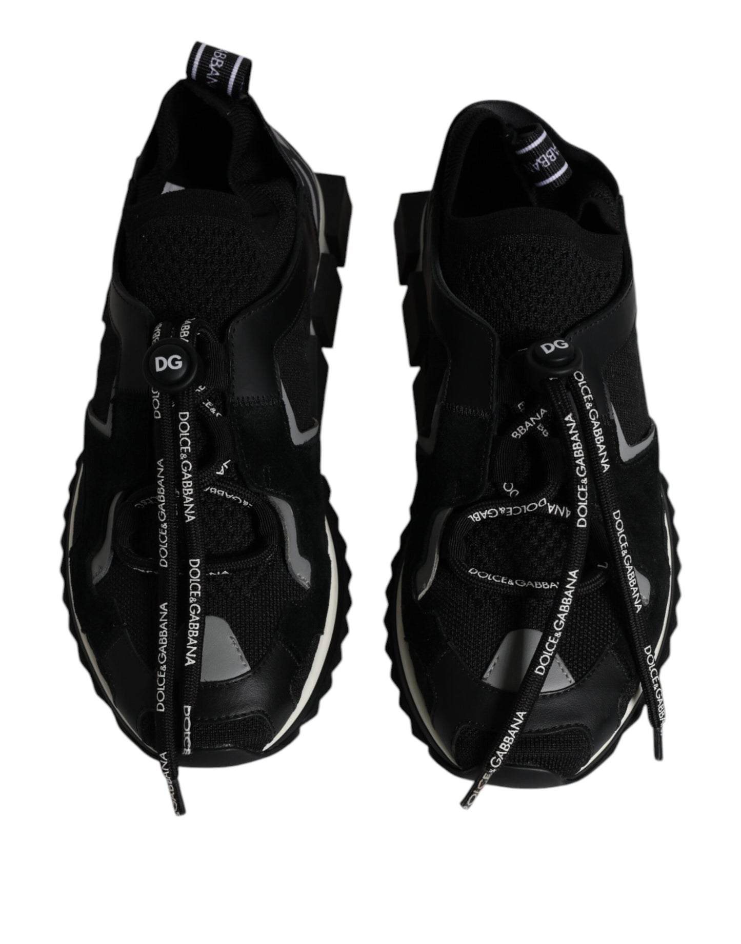 Sorrento Herren Sneakers mit Logo in Schwarz und Weiß