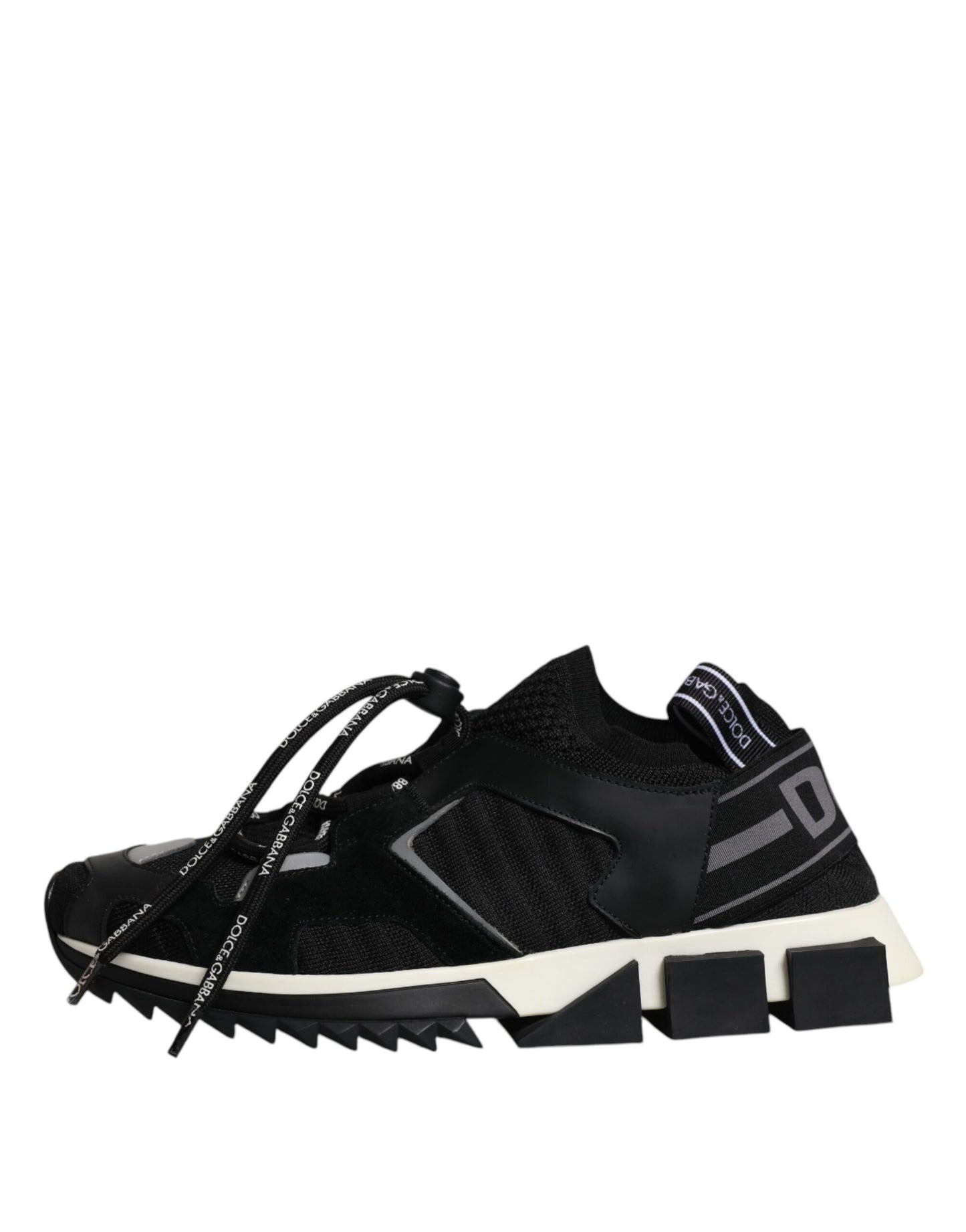 Sorrento Herren Sneakers mit Logo in Schwarz und Weiß