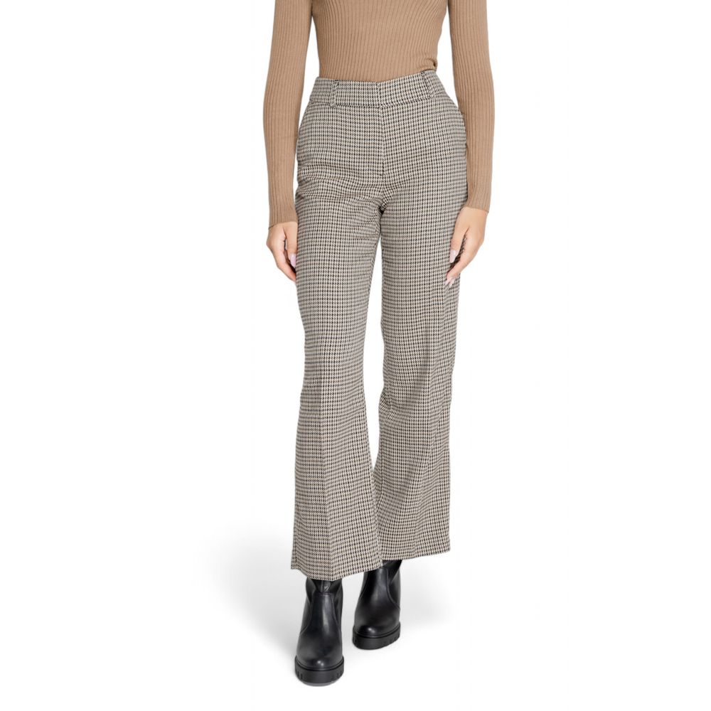 Beige Polyesterhose