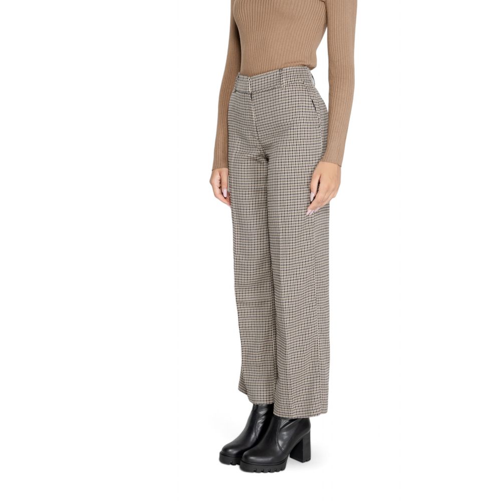 Beige Polyesterhose