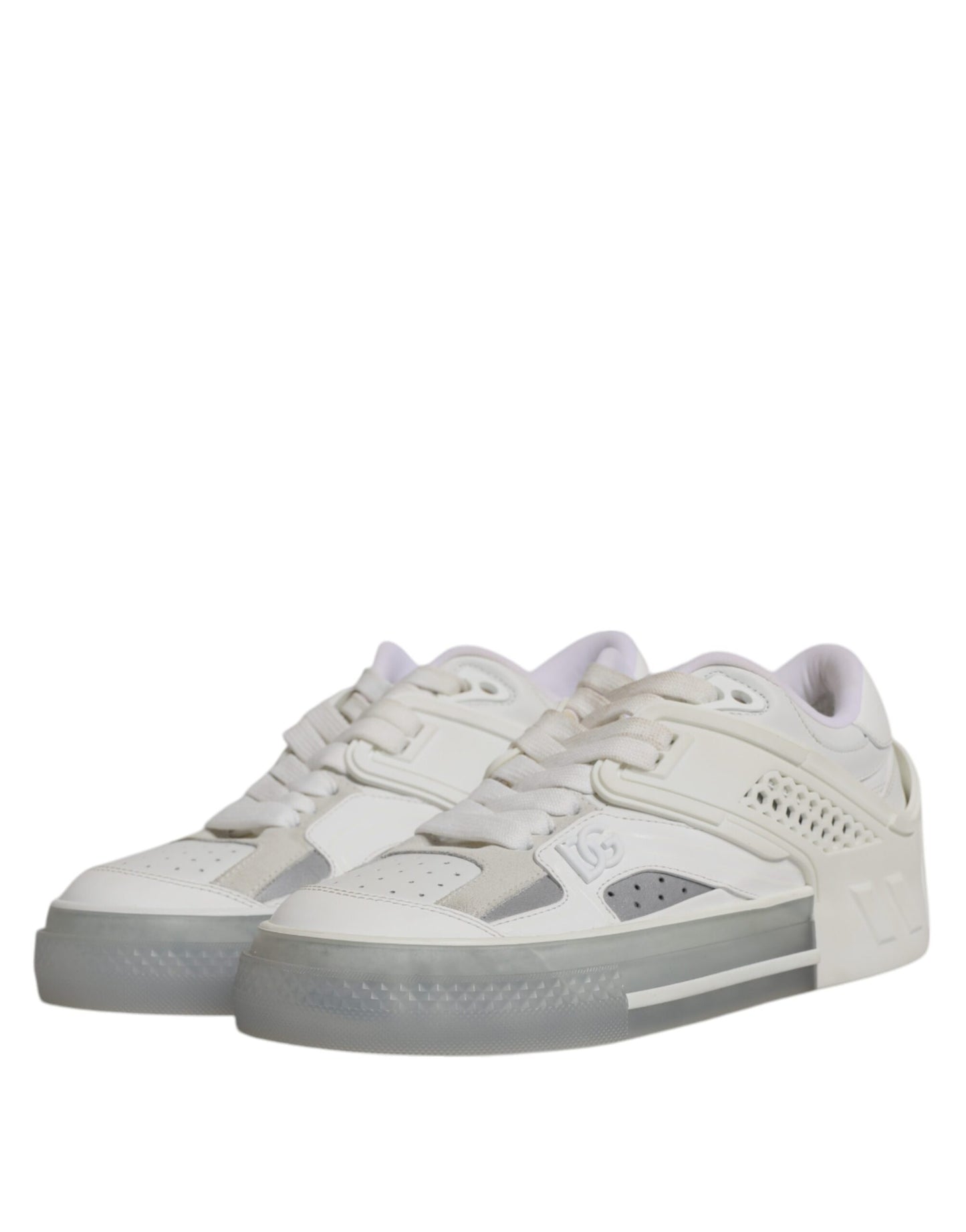 Weiße DG Logo CUSTOM 2.Zero Sneakers Schuhe