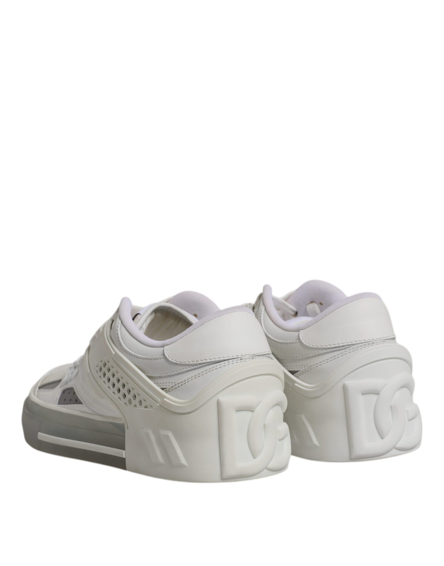 Weiße DG Logo CUSTOM 2.Zero Sneakers Schuhe