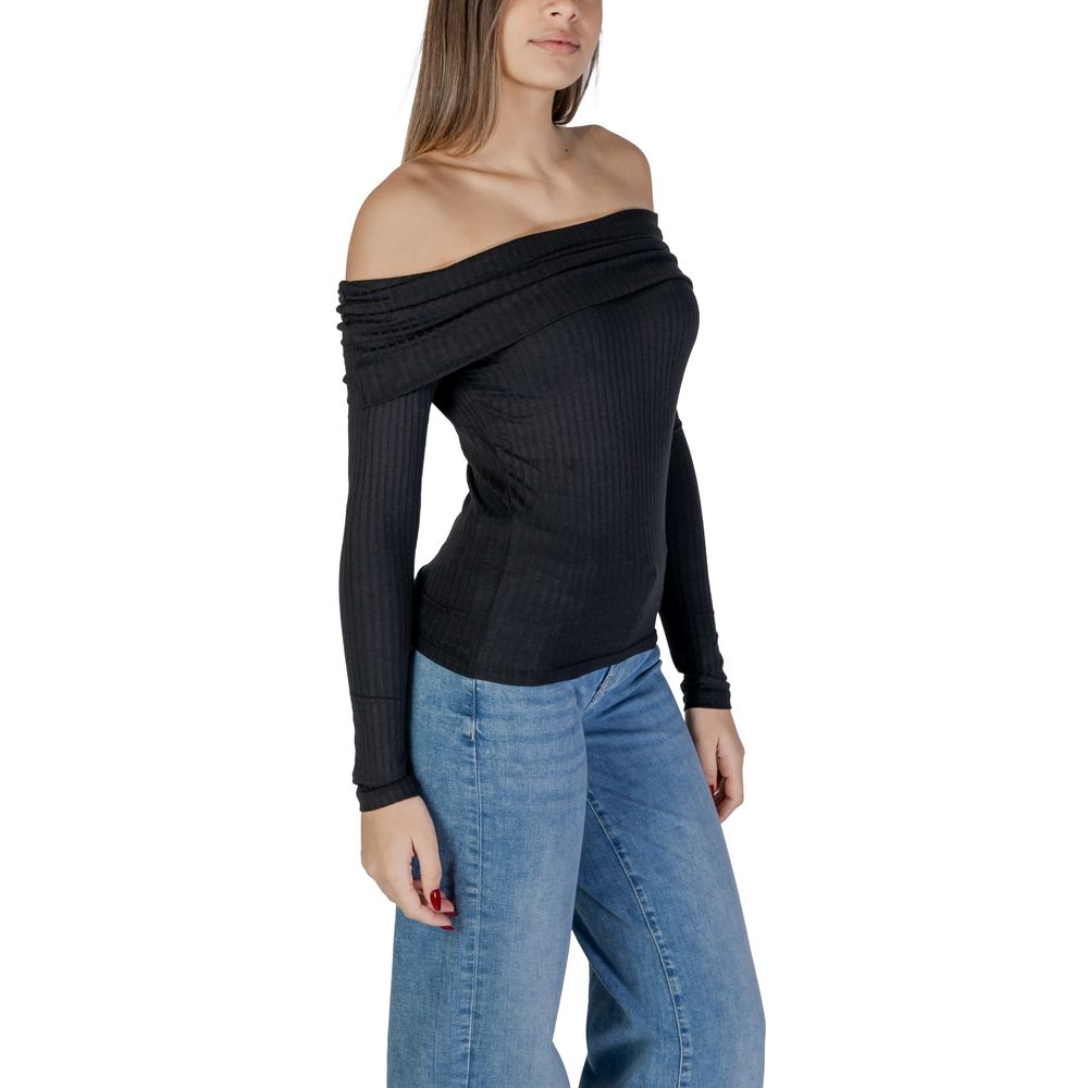 Black Viscose Sportswear