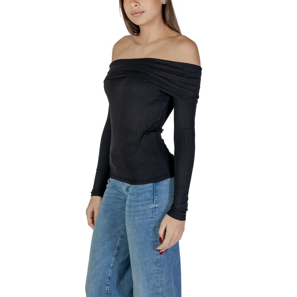 Black Viscose Sportswear