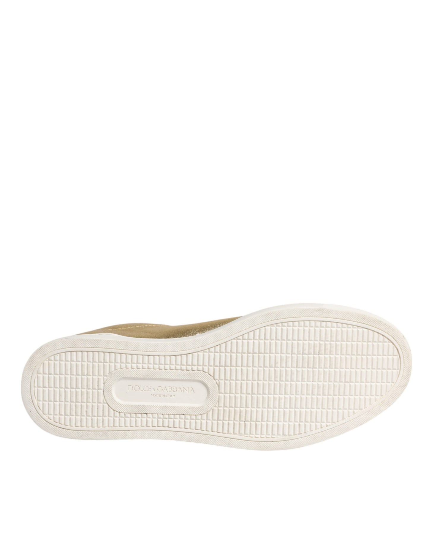 Gold Leder Logo London Herren Sneakers Schuhe