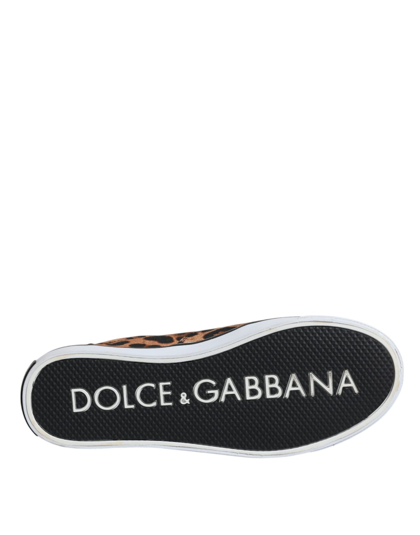 Braune Sneakers aus Baumwolle mit Leoparden-Logo-Print