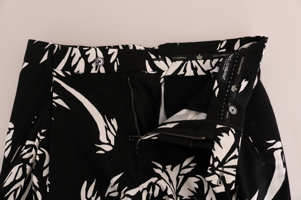 Schwarze Stretchhose aus Baumwolle von Tree