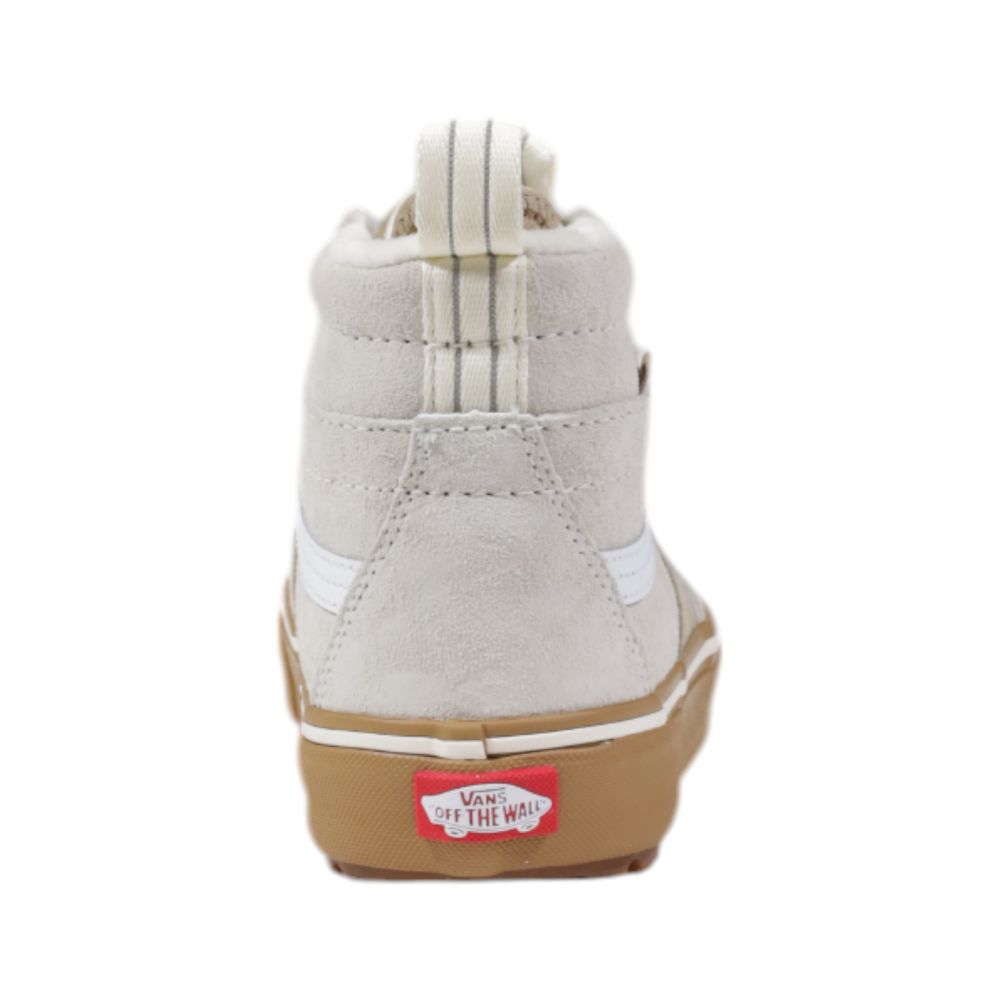 Beige Ledersneaker