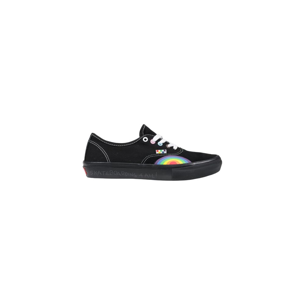 Schwarzer Wildleder-Sneaker