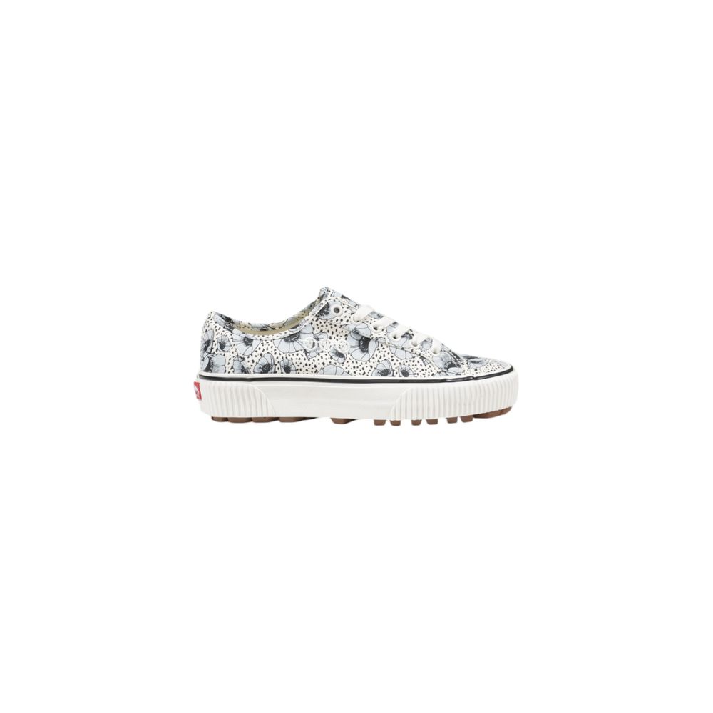 Blauer Textil-Sneaker