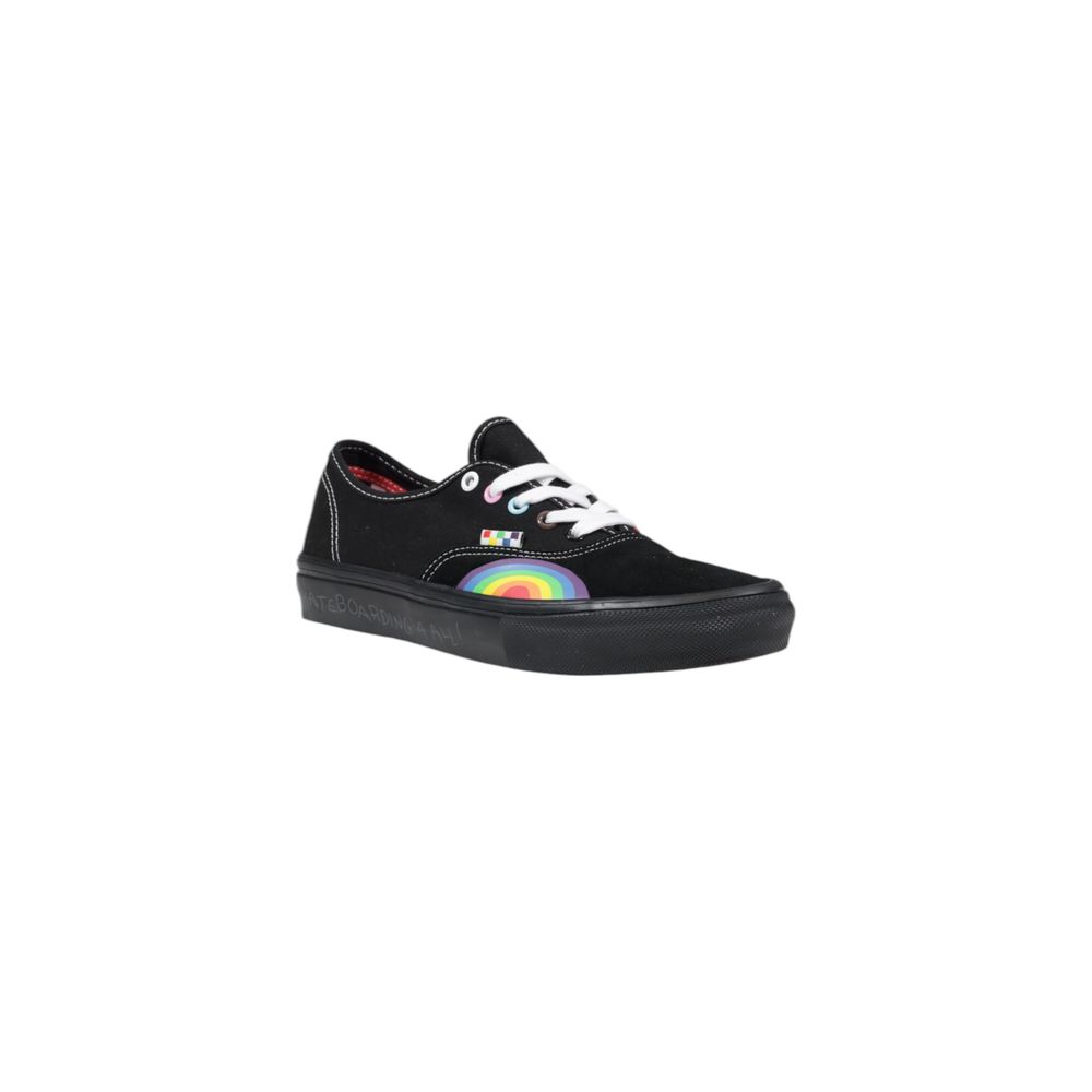 Schwarzer Wildleder-Sneaker