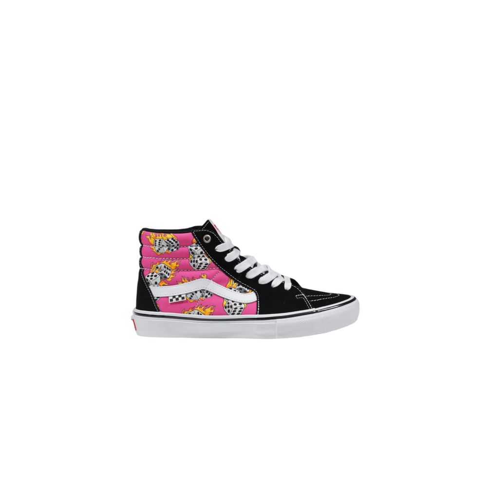 Rosa Wildleder-Sneaker