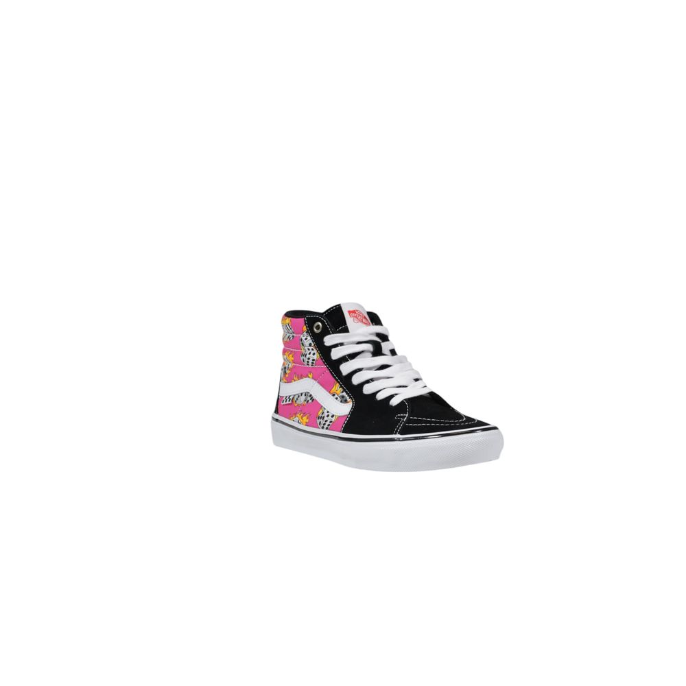 Rosa Wildleder-Sneaker
