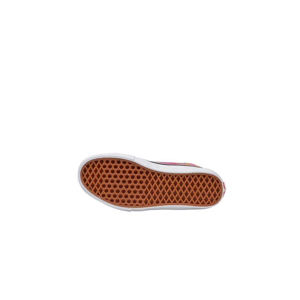 Rosa Wildleder-Sneaker