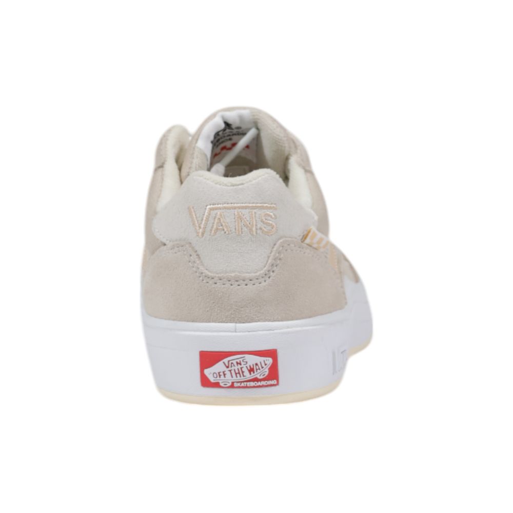 Beige Wildleder-Sneaker