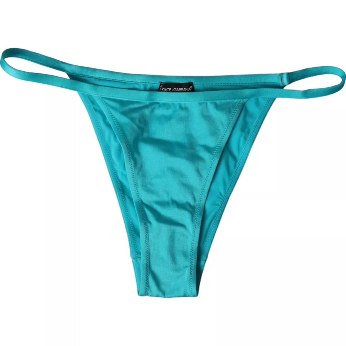 Blau Grün Nylon Beachwear Bademode Bottom Bikini
