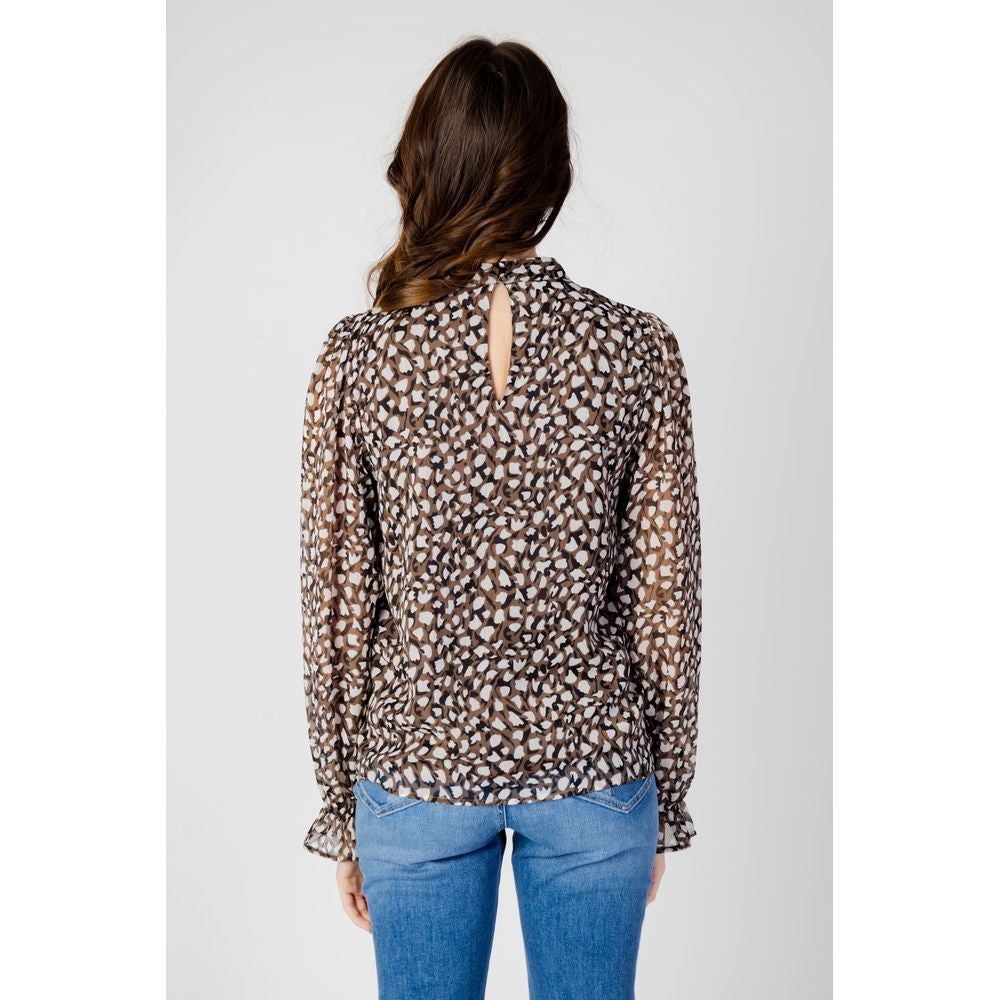 Black Recycled Polyester Blouse