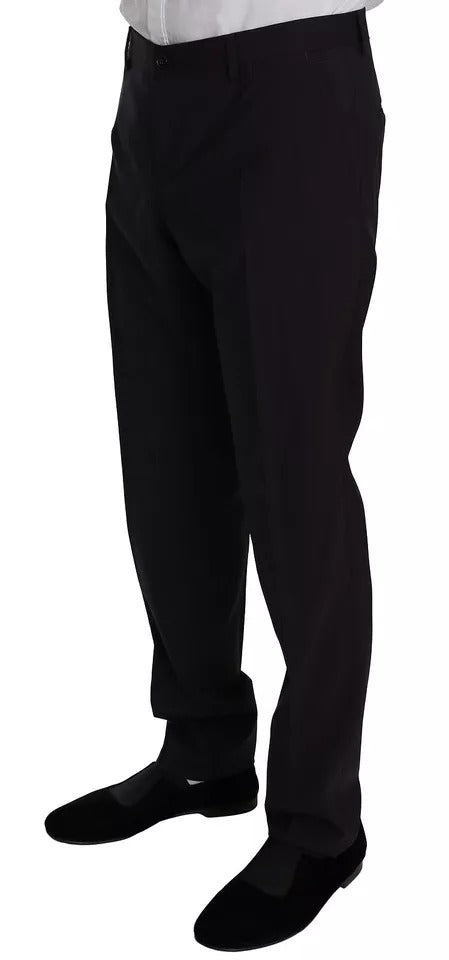 Lila MARTINI Wollstretch 2-teiliger Anzug