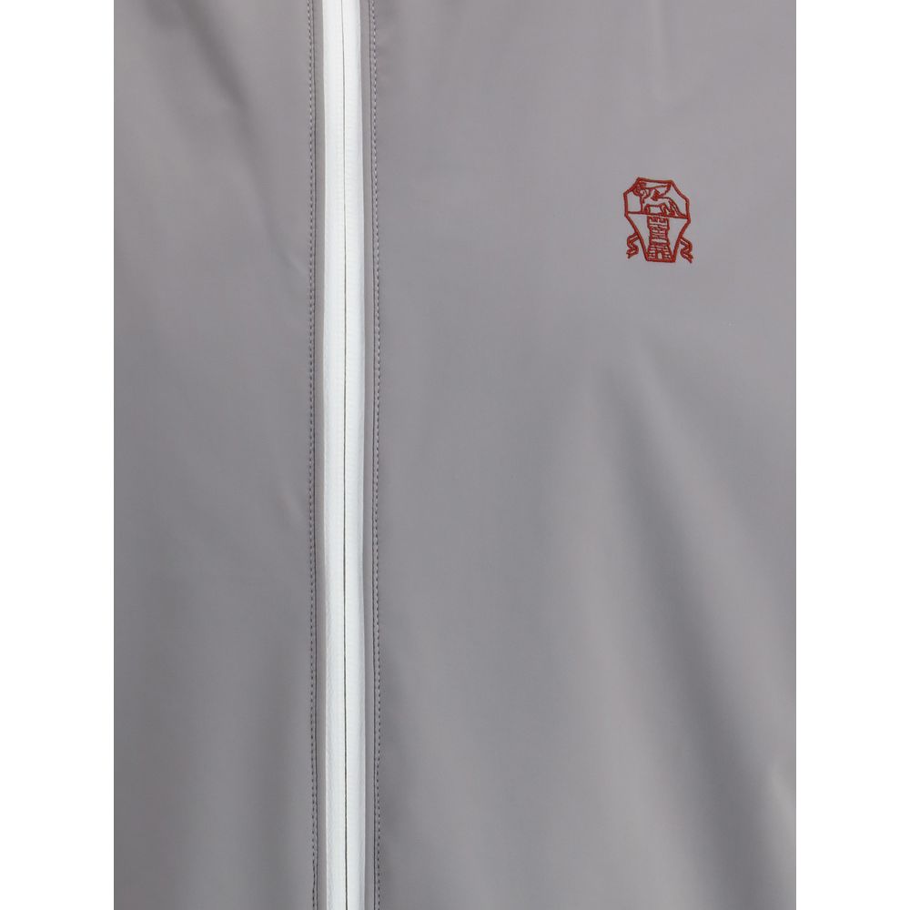 Wasserdichte Jacke mit Kapuze