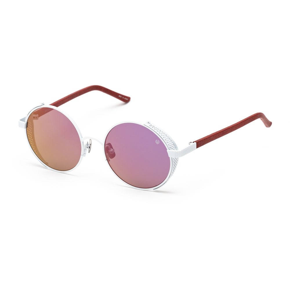 Weiße Titan-Sonnenbrille