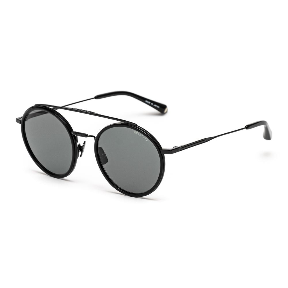 Schwarze Titan-Sonnenbrille