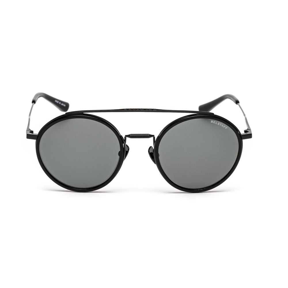 Schwarze Titan-Sonnenbrille